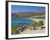 Beach View, Paleohora, Chania Region, Crete, Greek Islands, Greece, Europe-Stuart Black-Framed Photographic Print