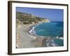 Beach View, Tertsa, Heraklion Region, Crete, Greek Islands, Greece, Europe-Stuart Black-Framed Photographic Print