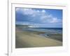 Beach View to Culver Cliff, Sandown, Isle of Wight, England, United Kingdom-David Hunter-Framed Photographic Print