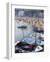 Beach, Viking Bay, Broadstairs, Kent, England, United Kingdom, Europe-Ethel Davies-Framed Photographic Print