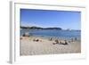 Beach, Villefranche Sur Mer, Cote D'Azur, French Riviera, Alpes Maritimes-Wendy Connett-Framed Photographic Print