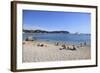 Beach, Villefranche Sur Mer, Cote D'Azur, French Riviera, Alpes Maritimes-Wendy Connett-Framed Photographic Print