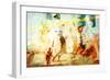 Beach Volleyball 1-THE Studio-Framed Premium Giclee Print