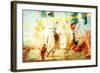 Beach Volleyball 1-THE Studio-Framed Giclee Print