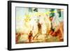 Beach Volleyball 1-THE Studio-Framed Giclee Print