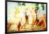 Beach Volleyball 1-THE Studio-Framed Giclee Print