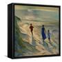 Beach Walk, 1994-Timothy Easton-Framed Stretched Canvas