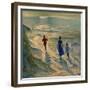 Beach Walk, 1994-Timothy Easton-Framed Giclee Print