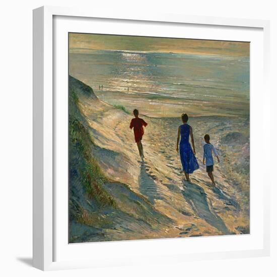 Beach Walk, 1994-Timothy Easton-Framed Giclee Print