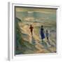 Beach Walk, 1994-Timothy Easton-Framed Giclee Print