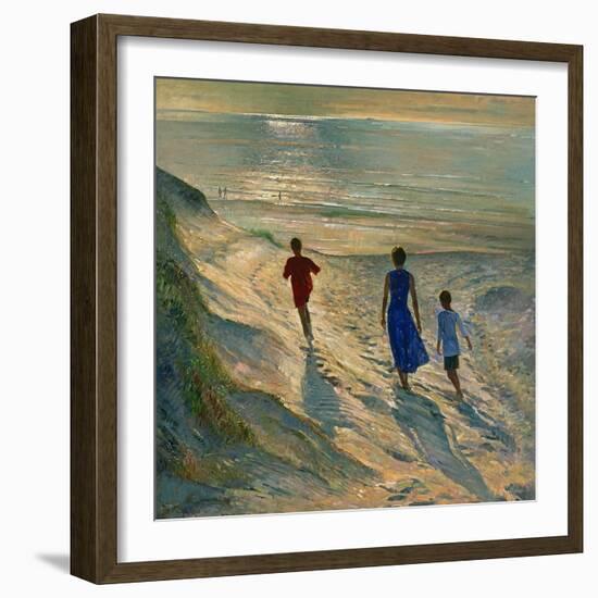 Beach Walk, 1994-Timothy Easton-Framed Giclee Print