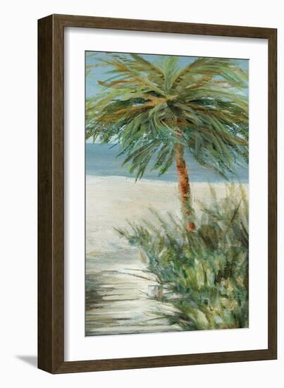 Beach Walk II-Carol Robinson-Framed Art Print