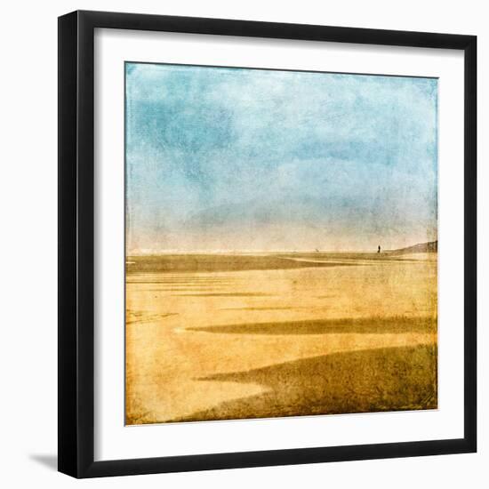 Beach Walk-Pete Kelly-Framed Giclee Print