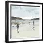 Beach Walking I-Flora Kouta-Framed Art Print