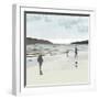 Beach Walking I-Flora Kouta-Framed Art Print