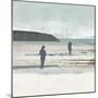 Beach Walking II-Flora Kouta-Mounted Art Print