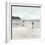 Beach Walking III-Flora Kouta-Framed Art Print