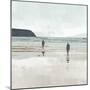 Beach Walking III-Flora Kouta-Mounted Art Print