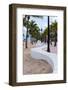 Beach wall in Fort Lauderdale, Broward County, Florida, USA-null-Framed Photographic Print