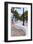 Beach wall in Fort Lauderdale, Broward County, Florida, USA-null-Framed Photographic Print