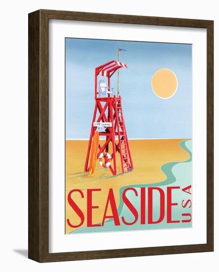 Beach Watch I-Paul Brent-Framed Art Print