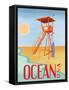 Beach Watch II-Paul Brent-Framed Stretched Canvas