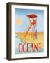 Beach Watch II-Paul Brent-Framed Art Print