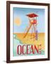 Beach Watch II-Paul Brent-Framed Art Print