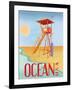 Beach Watch II-Paul Brent-Framed Art Print