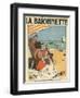 Beach Watchers-Georges Leonnec-Framed Art Print