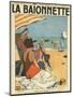 Beach Watchers-Georges Leonnec-Mounted Art Print