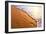 Beach, Wave And Footsteps At Sunset Time-Hydromet-Framed Photographic Print