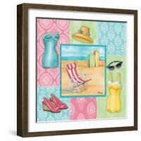 Beach Wear II-Paul Brent-Framed Art Print