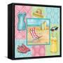 Beach Wear II-Paul Brent-Framed Stretched Canvas