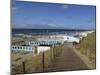 Beach Wind Breaks, North Sea Resort of Zandvoort, Netherlands, Europe-Rennie Christopher-Mounted Photographic Print