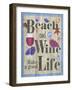 Beach Wine Life-Kimura Designs-Framed Giclee Print