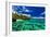 Beach with Coral Reef on South Side of Upolu, Samoa Islands-Martin Valigursky-Framed Photographic Print