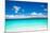 Beach with Turquoise Water and White Sand-pashapixel-Mounted Photographic Print