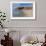 Beach with View of the Urban District of Porto Maurizio in Imperia, Liguria, Italy-null-Framed Art Print displayed on a wall