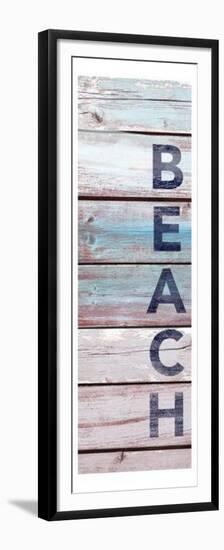 Beach Wood-Victoria Brown-Framed Premium Giclee Print
