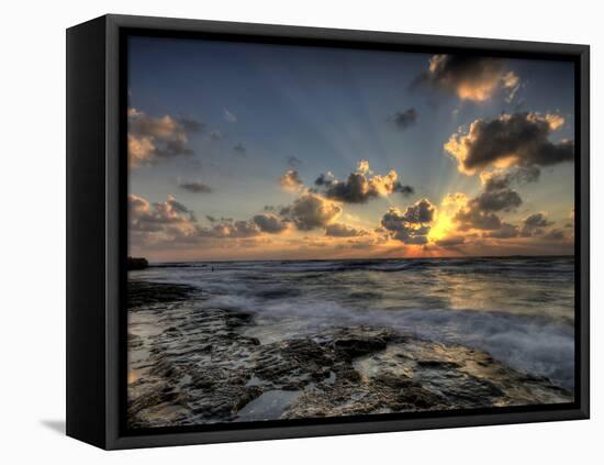 Beach-null-Framed Stretched Canvas