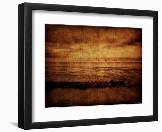 Beach-Katherine Sanderson-Framed Photographic Print