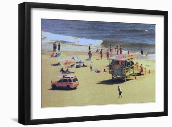 Beach-Linden Sally-Framed Art Print