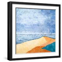 Beach-Hyunah Kim-Framed Art Print