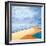 Beach-Hyunah Kim-Framed Art Print