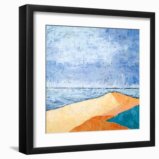 Beach-Hyunah Kim-Framed Art Print