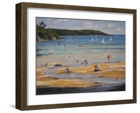 Beach-Jennifer Wright-Framed Giclee Print