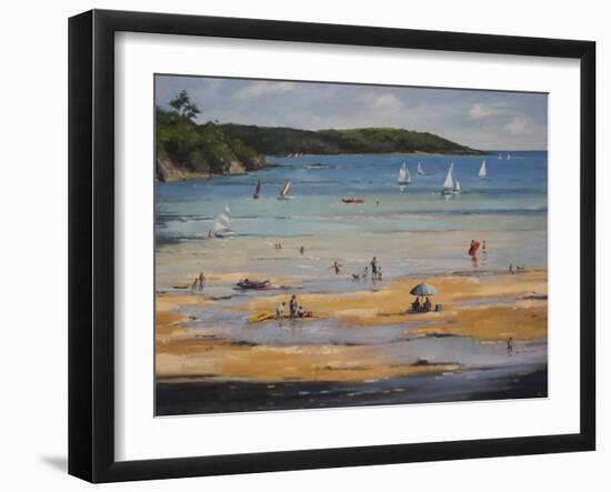 Beach-Jennifer Wright-Framed Giclee Print