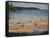 Beach-Jennifer Wright-Framed Stretched Canvas