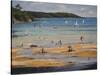 Beach-Jennifer Wright-Stretched Canvas